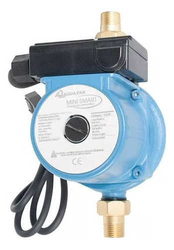 Bomba Presurizadora De Agua Mini Smart 127 V 1/3hp Aqua Pak