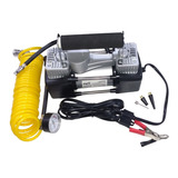 Mini Compresor 12v 4x4 Auto Doble Cilindro Inflador Portatil