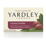 Yardley Jabón En Barra Manteca De Cacao Y Vitamina E 120 g