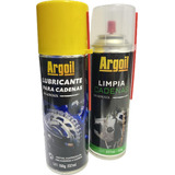 Limpia Cadena Y Lubricante Moto Bici Argoil No Ama No Motul