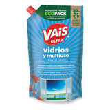 Limpia Vidrios Y Multiuso Líquido Repuesto X 900 Ml Vais 