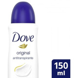 Antitranspirante Dove Clasico 150 Ml X 5 Unidades