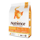 Nutrience Cat Grain Free Pavo, Pollo Y Arenque 5kg. Np