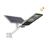 Lampara Led Solar Alumbrado Público 100w Control + Soporte