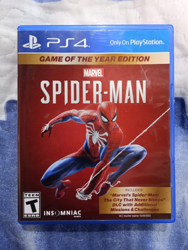 Juego Físico Spiderman Original Ps4