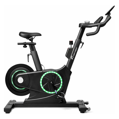 Bicleta Spinning Estatica Fija Magnetica Profesional Premium Color Negro | Meses sin interés