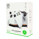 Cargador Doble Con 2 Baterias Xbox One Series S/x White