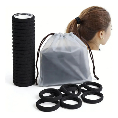 100 Ligas Donas Elásticas Para Cabello Peinados Niñas Chicas