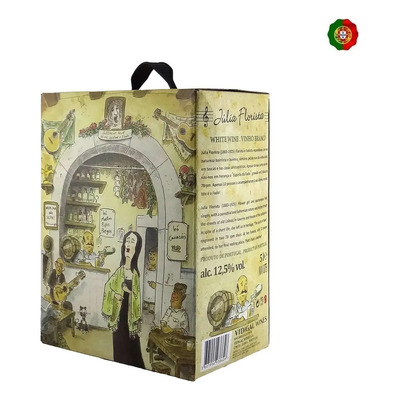 Vinho Português Julia Florista Bag In Box Branco 5 Lts. | MercadoLivre
