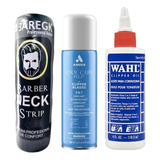 1 Papel Cuellero Baregk+ 1 Cool Care Andis+1 Aceite Wahl