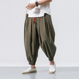 Pantalones Anchos Holgados Ninth Linen Para Hombre