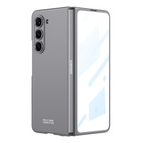 Case Carcasa Para Samsung Galaxy Z Fold5 + Vidrio Integrado