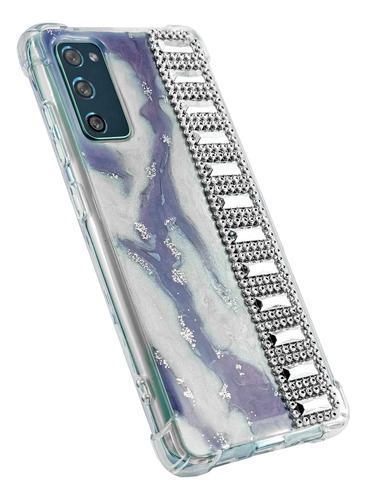 Fundas A Pedido Marmol Epoxi Strass Brillos Para Motorola