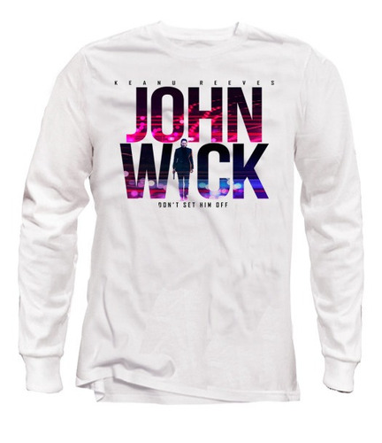 Playeras John Wick Full Color Ml-15 Modelos Disponibles