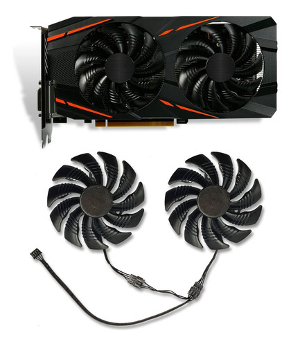 Ventilador De 3.386 Pulgadas 4 Pines Para Tarjetas Gigabyte