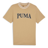 Polera Puma Puma Squad Big Graphic Tee Cafe Hombre