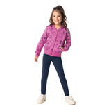 Legging Flanelada Infantil Feminina Inverno Marinho Malwee