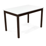 Mesa Teba Madera 4p Patas Wengue