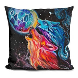 Almohadas Para Tina De Ba Cojín Lilipi Space Howl Con Acento