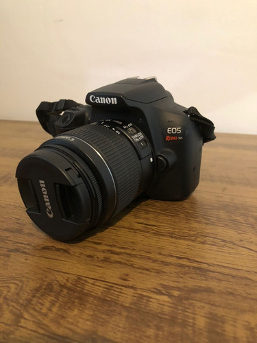 Câmera Canon Eos Rebel T6 + Lente Efs 18-55mm