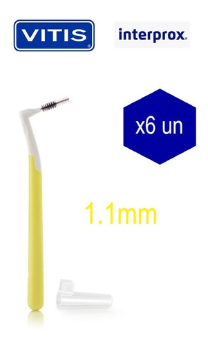 Cepillo Interprox Plus Mini 1.1mm X 6 Unidades