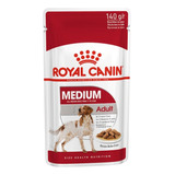 Alimento Humedo Pouch Royal Canin Medium Adulto 10un. 