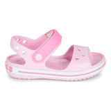 Sandalia Para Niñas Originales Crocband Sandal Kids  Pink