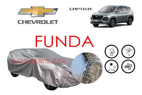 Funda Cubierta Lona Cubre Chevrolet Captiva 2021-2022