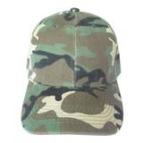 Gorra Militar Camuflada En Dril Unisex