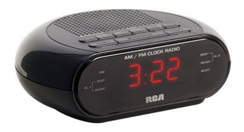 Radio Reloj Despertador Am/fm/display 0.6" Rc205 Rca