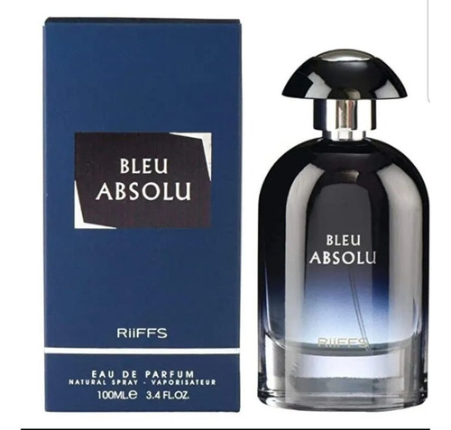 Perfume Riiffs Bleu Absolu Men Eau De Parfum 100 Ml - Selo Adipec