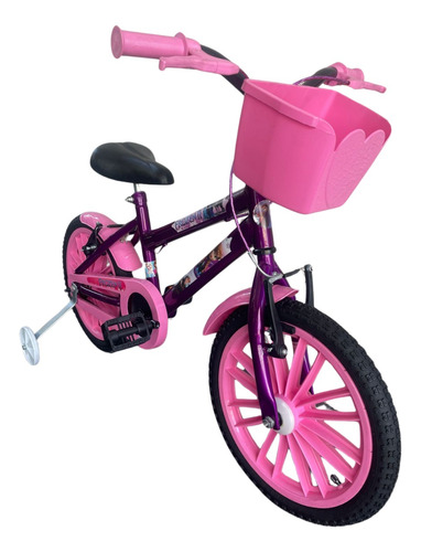 Bicicleta Menina Infantil Criança Aro 16 Wendy + Qualidade 