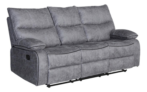 Sofa Reclinable Moderno 3 Cuerpos