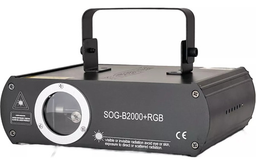 Laser Colorido Festa Holografico B2000 Rgb Sensor Som Dmx