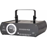 Laser Colorido Festa Holografico B2000 Rgb Sensor Som Dmx