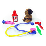 Kit Veterinaria Completo Doctor Oficio Juguete Infantil It