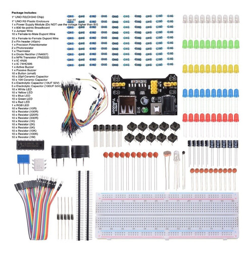 Kit De Componentes Electrónicos Con Kit De Componentes Elect