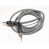 Cable Auxiliar Plug Jack Audio Stereo  1 A 1 De 1.45 Cm
