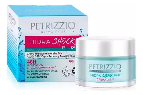 Petrizzio Crema Hidratante Hidra Shock Plus Dia Spf 15 50g