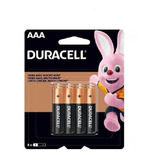 Pilha Duracell Alcalina Aaa Com 8 Unidades Mn2400b8