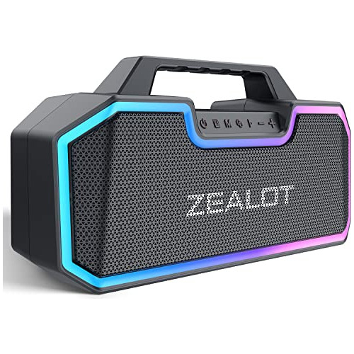 Zealot Altavoces Bluetooth Inalámbricos De 80 W Con Doble Em