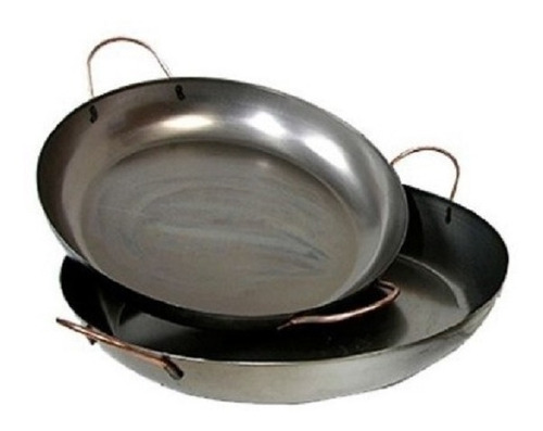 Paellera Chapa Olla Paella Gastronomica Gruesa Asas 22 Cm