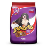 Alimento Sabrositos Para Perro Adulto Sabor Mix En Bolsa De 15 kg