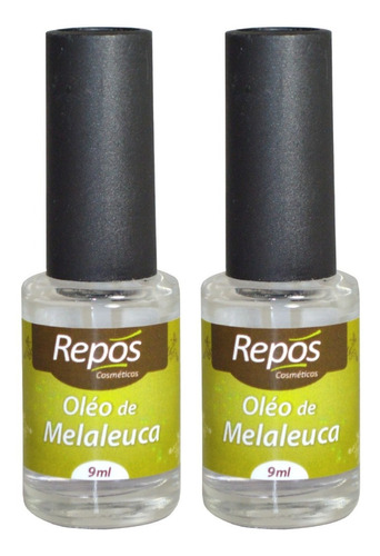 Kit  Óleo De Melaleuca 2 X 9ml Repos Contra Fungos E Micoses