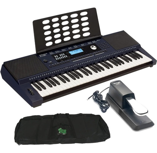 Teclado Arranjador Ex30 Roland 61 + Capa + Pedal Sustain +nf