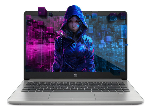 Laptop Hp 245 G9 Amd Ryzen 5 8gb 256gb Ssd W11h Silver