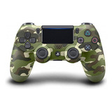 Controle Ps4 Dualshock 4 Verde Camuflado Original N. Fiscal