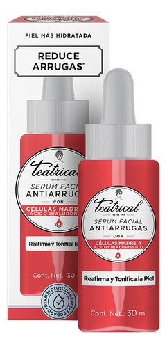 Teatrical Serum Antiarrugas Células Madre Ac Hialurónico 30g