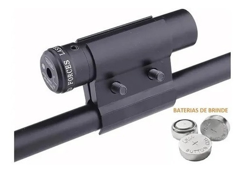 Laser Pra Cano Universal Mira Óptico Rifle Caça Carabina