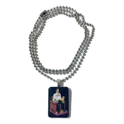 1 Dije Y Cadena Jesus Malverde (cg25) Metal Inoxidable | Meses sin interés